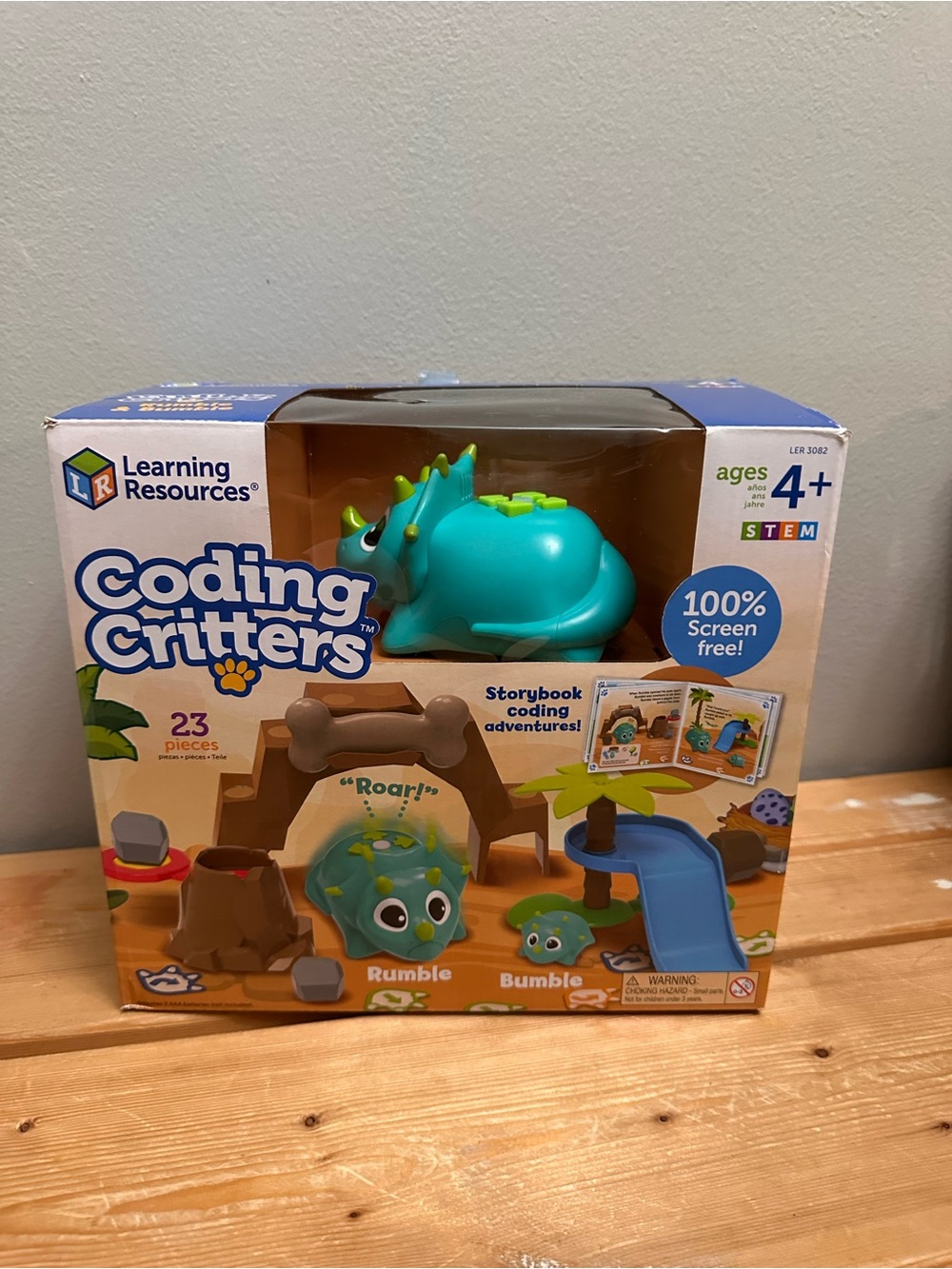 Learning Resources Coding Critters Rumble & Bumble interactive STEM toy set